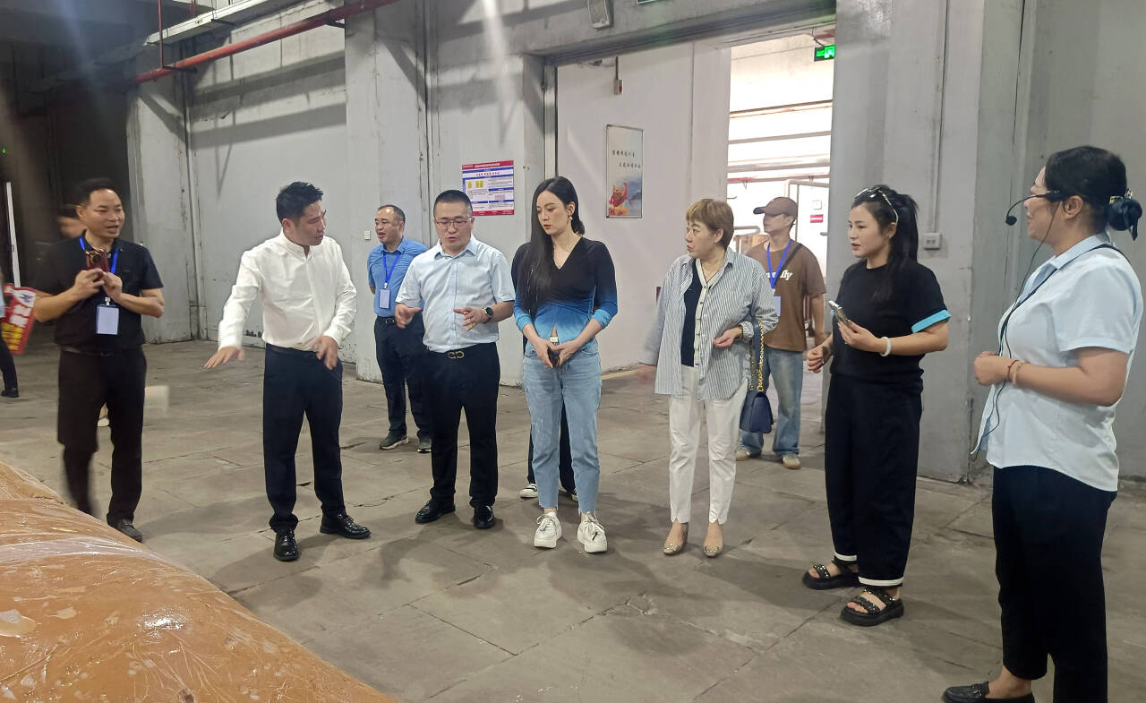 唐艺团队打卡咸宁高新区企业AG真人网站抖